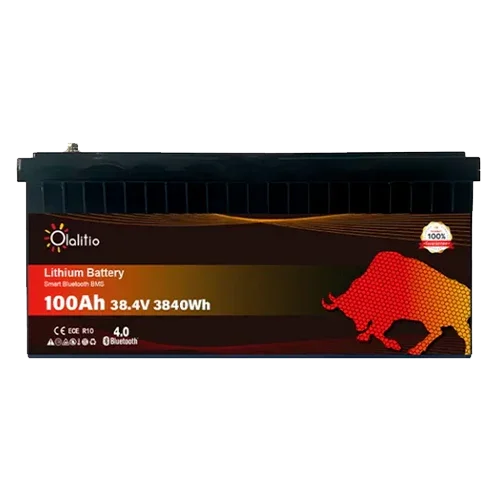Bateria de Lítio 36V 100Ah Olalitio OLA-36-100 Bluetooth