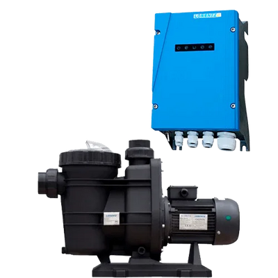 Kit Solar Piscina Lorentz 250m³ PS2-1800 CS-37-1 com Controlador