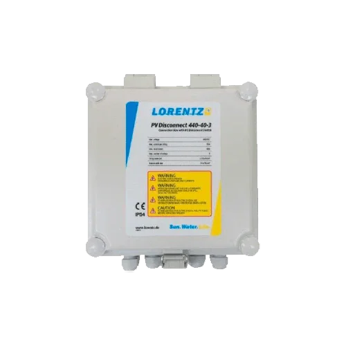 Proteção Lorentz PV Disconnect 440-40-3 IP54 40A 3 strings