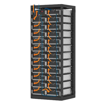 Bateria de Lítio HV Pylontech PowerCube M1 108,93kWh 736V com BMS + Rack + 23 Módulos