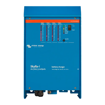 Carregador Victron Skylla-i 24V 80A (3 saídas) Carregador Industrial Estanque