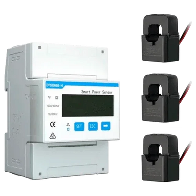 Medidor de Energia Trifásico com TC Solax Chint DTSU666-CT