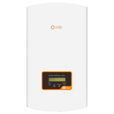 Inversor Solar Solis S6-GR1P5K Monofásico 5kW Ligado à Rede