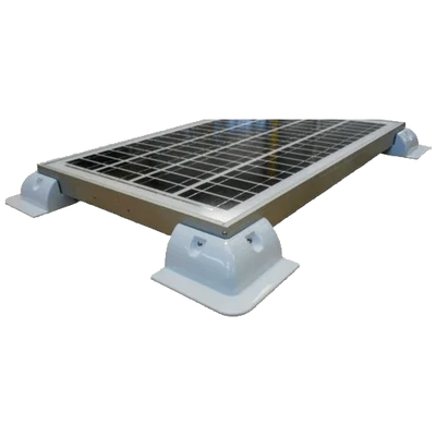 Kit 4 Esquineras Spoiler Brancas para Caravana Solar