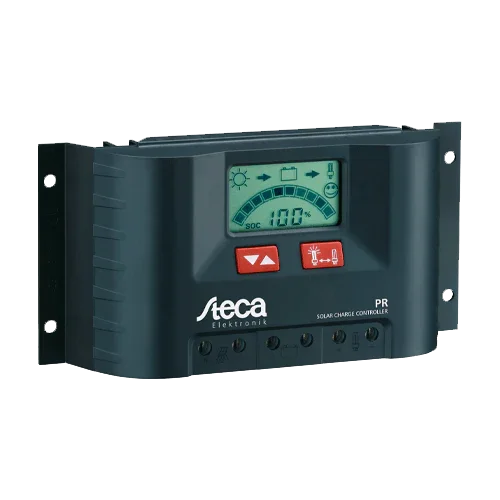 Regulador PWM Steca PR2020 12/24V com Ecrã