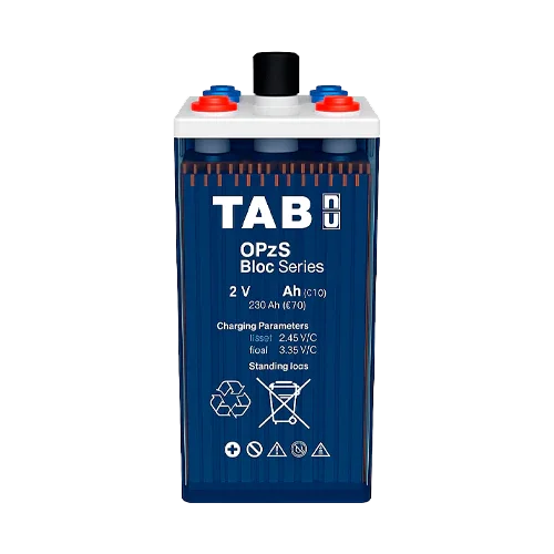 Bateria 12V Estacionária TAB 8 OPZS 800 | 1204Ah