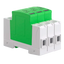 Protetor de Sobretensões DC 1000V 3P Tongou TOSP 20KA-40KA