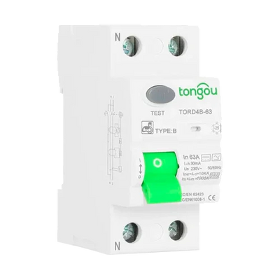 Diferencial Tipo B 2P 25A 30mA Tongou TORD4B-63