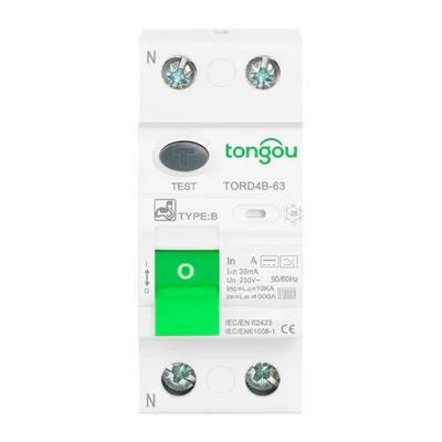Diferencial Tipo B 2P 63A 30mA Tongou TORD4B-63