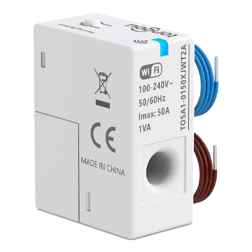 Medidor de Energia WiFi 1–50A Tongou TOSA1 com Sensor de Indução