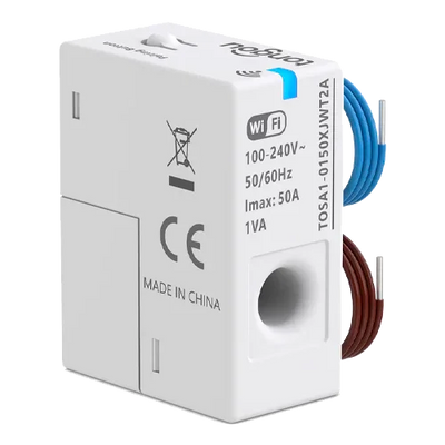 Medidor de Energia WiFi 1–50A Tongou TOSA1 com Sensor de Indução