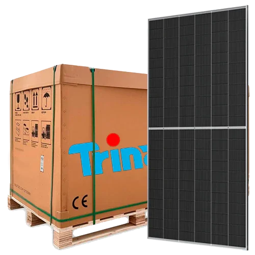 Palete 33 Painéis Solares Bifaciais Trina 710W NEG21C.20 Vertex S+