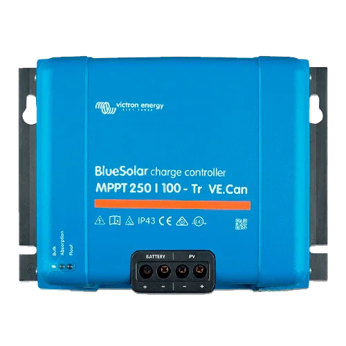 Regulador de Carga MPPT Victron BlueSolar 250/100-TR VE.Can 12/24/48V 100A
