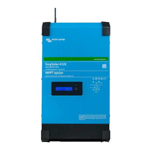 Inversor com Carregador e MPPT Victron EasySolar-II GX 24V 3000VA 24/3000/70-32