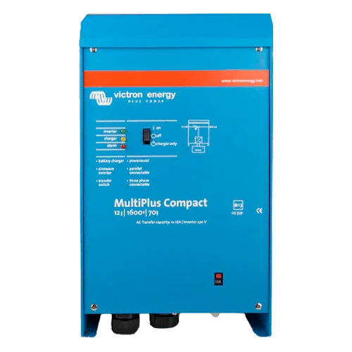 Inversor com Carregador Victron MultiPlus C 12V 1600VA 12/1600/70-16