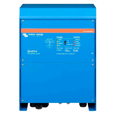 Inversor com Carregador Victron Quattro 12V 5000VA 12/5000/220-100/100