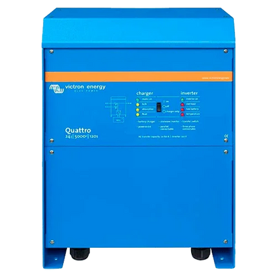Inversor com Carregador Victron Quattro 24V 5000VA 24/5000/120-100/100