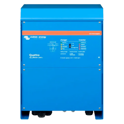 Inversor com Carregador Victron Quattro 24V 8000VA 24/8000/200-100/100