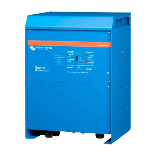 Inversor com Carregador Victron Quattro 48V 10000VA 48/10000/140-100/100