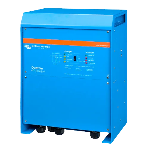 Inversor com Carregador Victron Quattro 48V 5000VA 48/5000/70-100/100