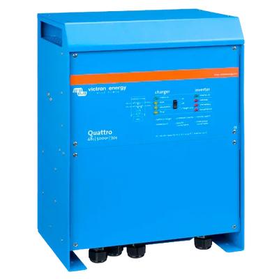 Inversor com Carregador Victron Quattro 48V 5000VA 48/5000/70-100/100