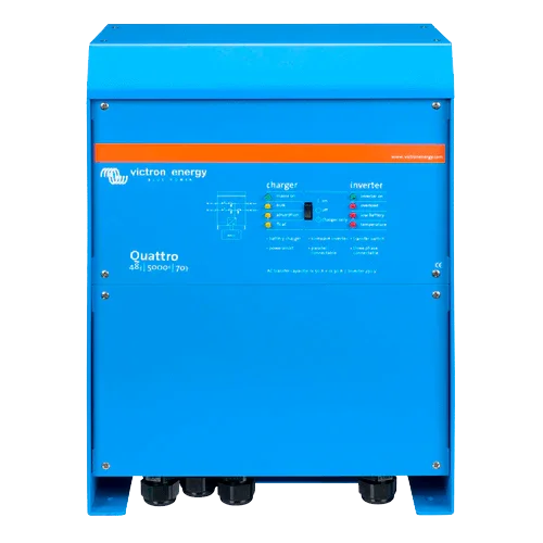 Inversor com Carregador Victron Quattro 48V 5000VA 48/5000/70-100/100