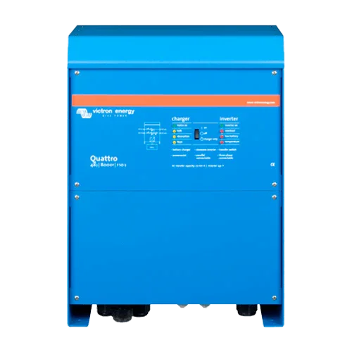 Inversor com Carregador Victron Quattro 48V 8000VA 48/8000/110-100/100