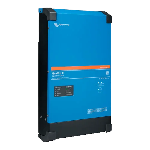 Inversor com Carregador Victron Quattro-II 24V 5000VA 24/5000/120-50/50