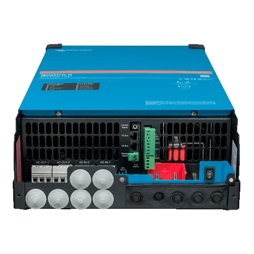 Inversor com Carregador Victron Quattro-II 24V 5000VA 24/5000/120-50/50