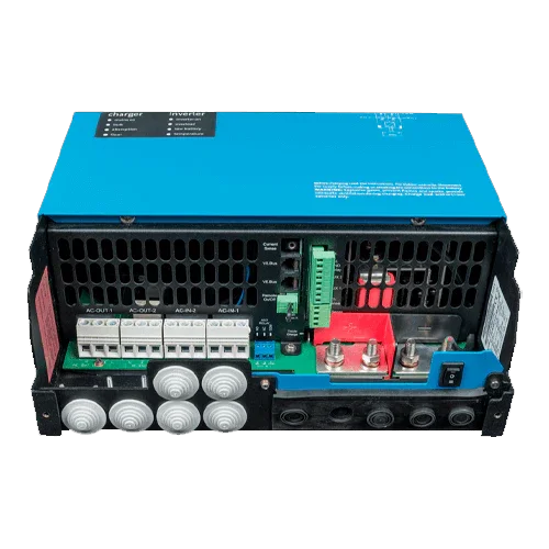 Inversor com Carregador Victron Quattro-II 24V 5000VA 24/5000/120-50/50