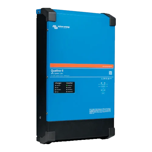 Inversor com Carregador Victron Quattro-II 48V 5000VA 48/5000/70-50/50