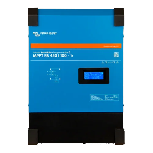 Regulador de Carga MPPT Victron RS SmartSolar 450/100-MC4 VE.Can 48V 100A Isolado