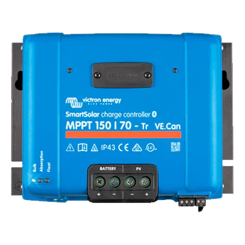 Regulador de Carga MPPT Victron SmartSolar 150/70-TR VE.Can 12/24/48V 70A Bluetooth