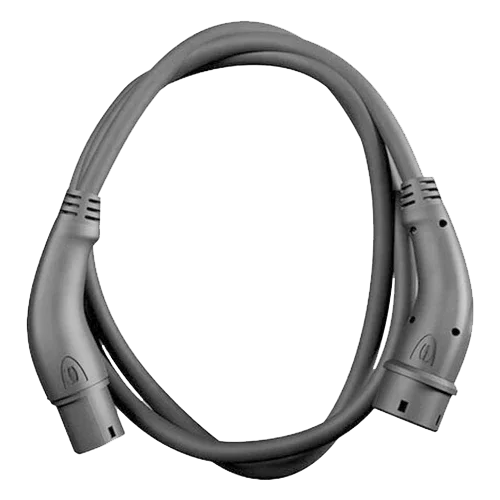 Cabo Wallbox Trifásico Tipo 2 22kW 7m para Carregadores VE