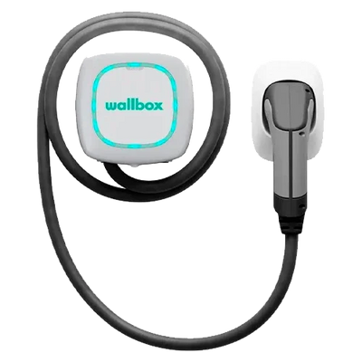 Carregador VE Wallbox Pulsar Max 7,4kW Cabo 7m Branco