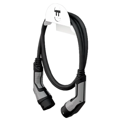 Suporte de Parede para Cabo de Carregamento Branco