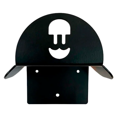 Suporte de Parede para Cabo de Carregamento Preto