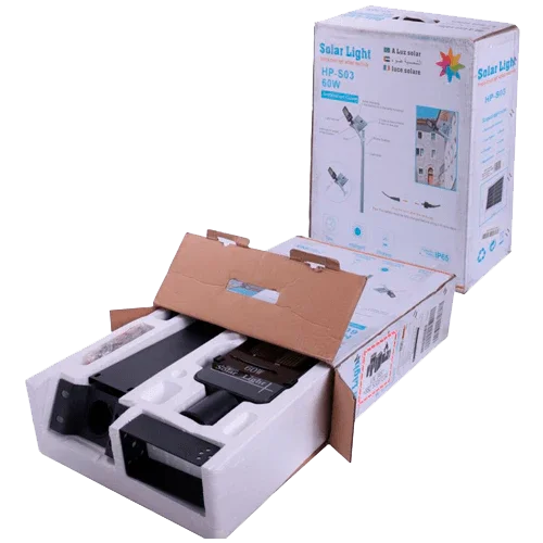 Candeeiro Solar 60W 6000K 1450 lm 11,5Ah JNL-74530