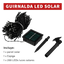 Grinalda Solar 200 LEDs 3000K Exterior JND-9138H