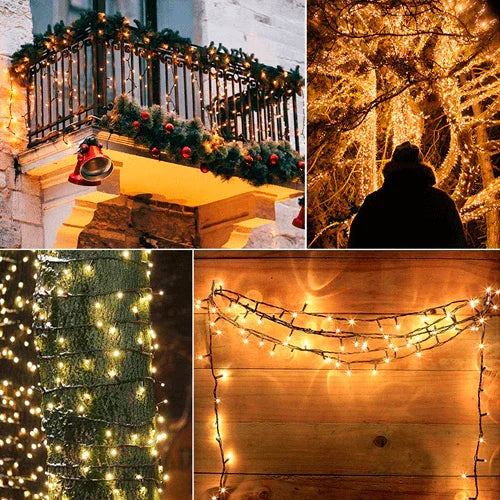 Grinalda Solar 200 LEDs 3000K Exterior JND-9138H